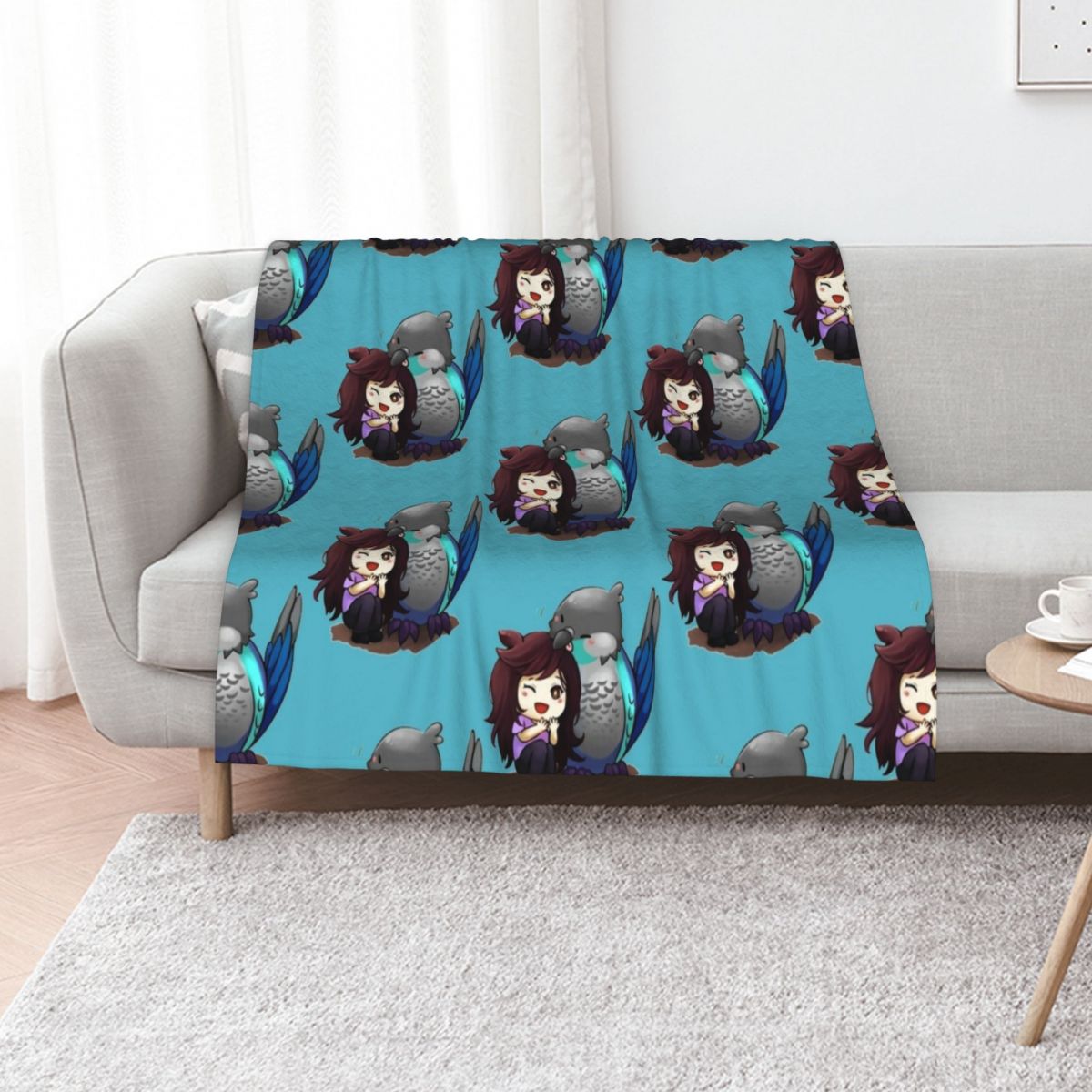Anime Cosplay Idea - Love Bird Throw Blanket cosplay anime