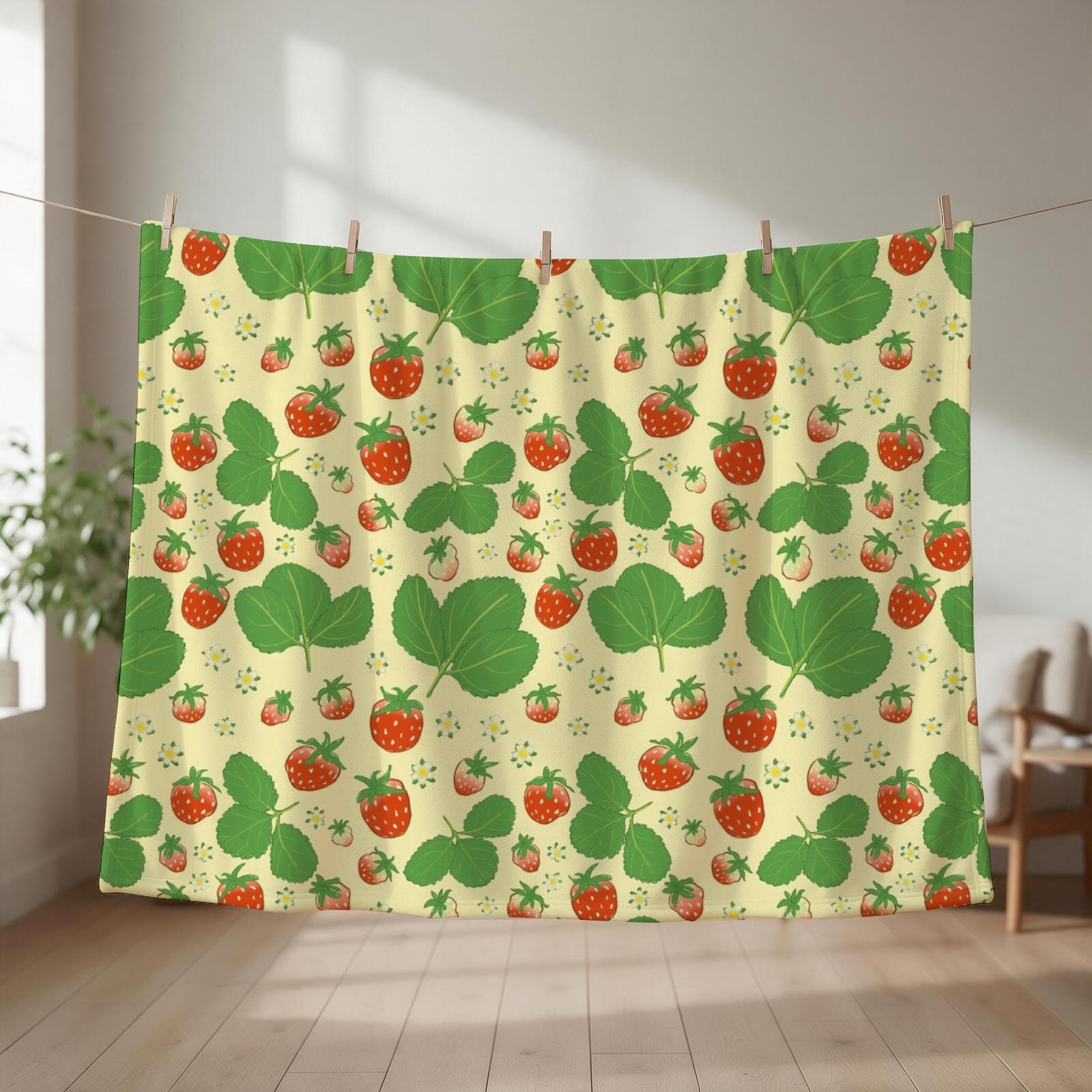 Vintage strawberry pattern Thr - огляд і ціна Anime Cosplay Idea