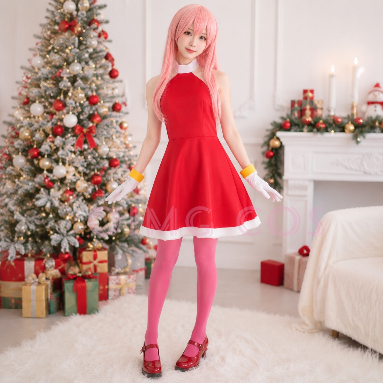 Amy Rose Cosplay Costume Adult - огляд і ціна Anime Cosplay Ladies