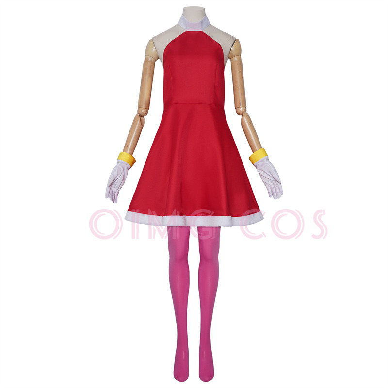 Amy Rose Cosplay Costume Adult - огляд і ціна Anime Cosplay Ladies