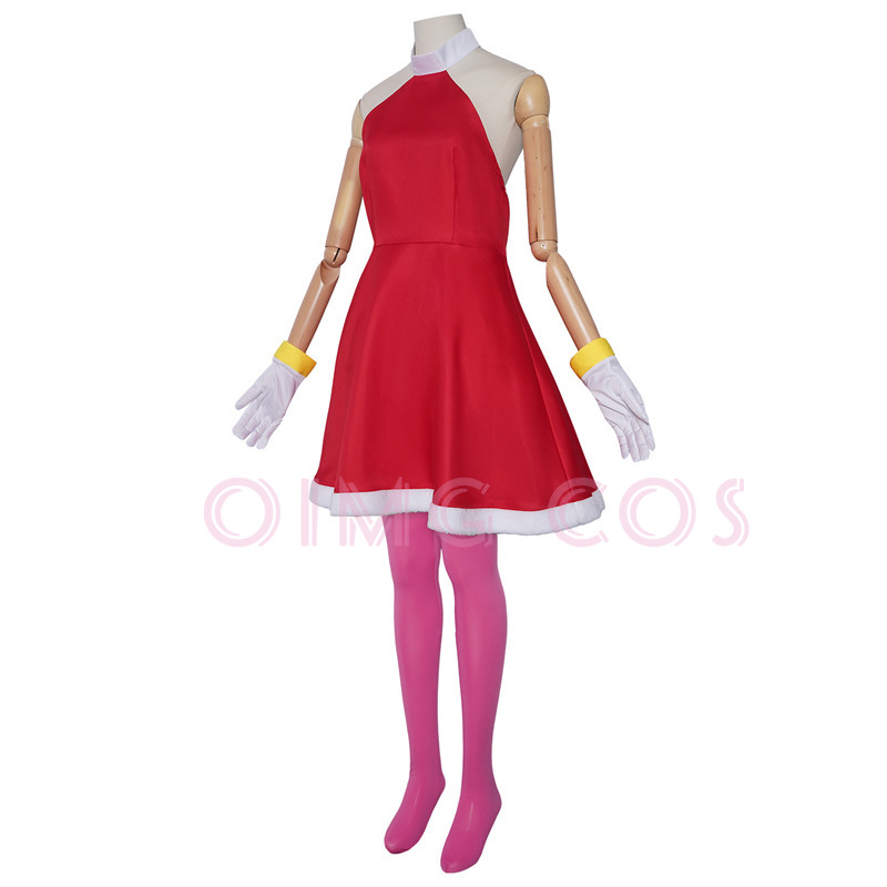 Amy Rose Cosplay Costume Adult - огляд і ціна Anime Cosplay Ladies