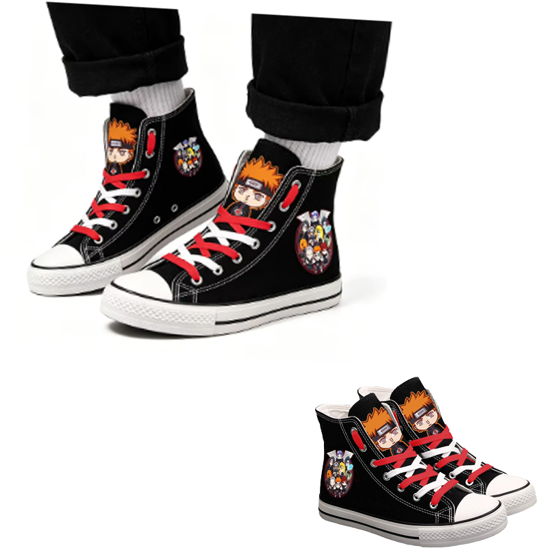 Naruto Uzumaki High-Top Canvas - огляд і ціна Anime Cosplay Idea