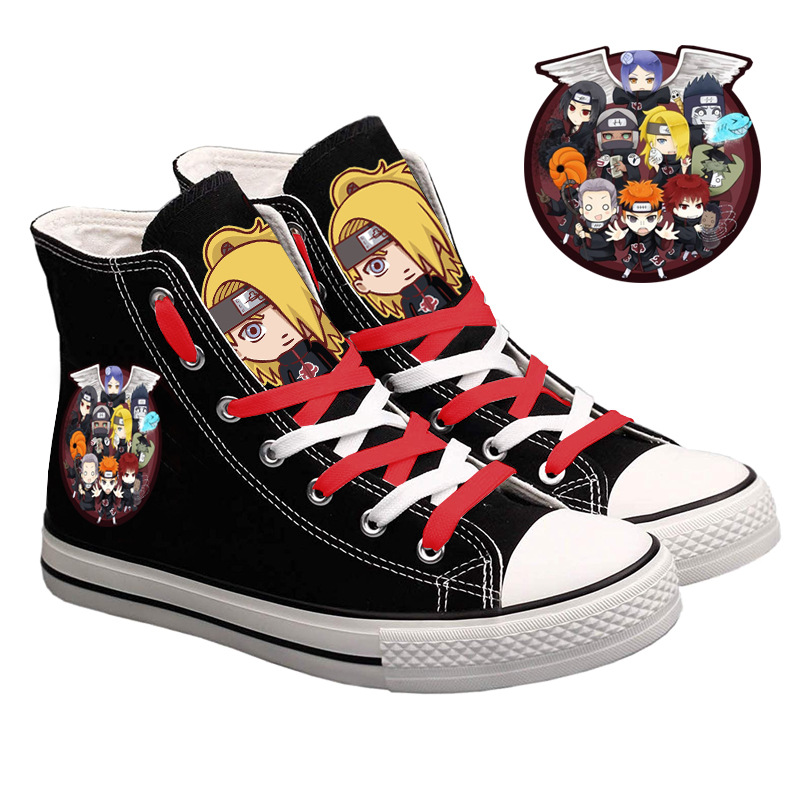 Naruto Uzumaki High-Top Canvas - огляд і ціна Anime Cosplay Idea
