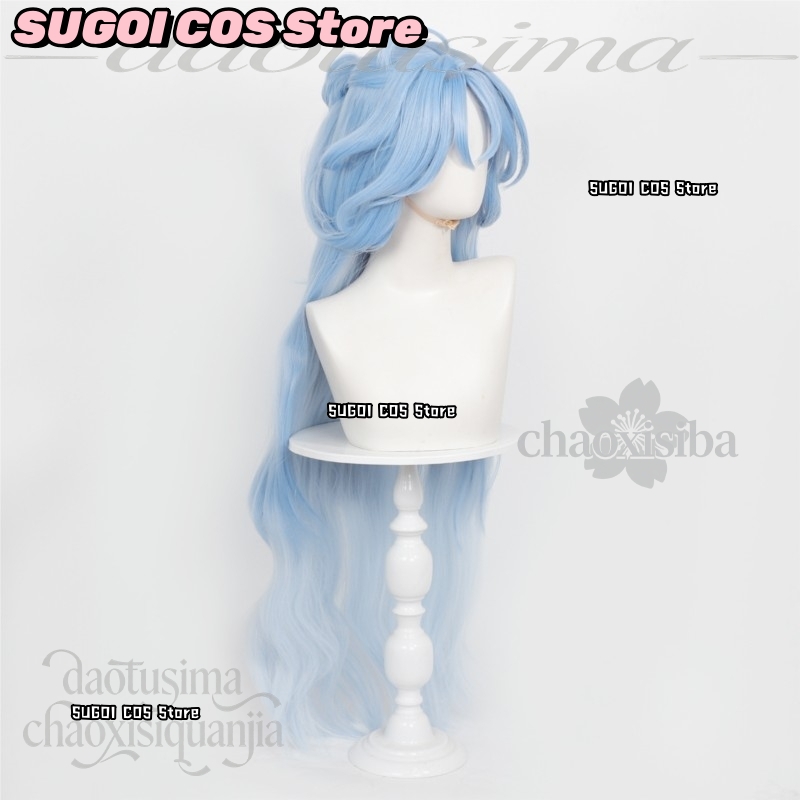 C921Anime Game Wuthering Waves - огляд і ціна Anime Cosplay Blue Hair