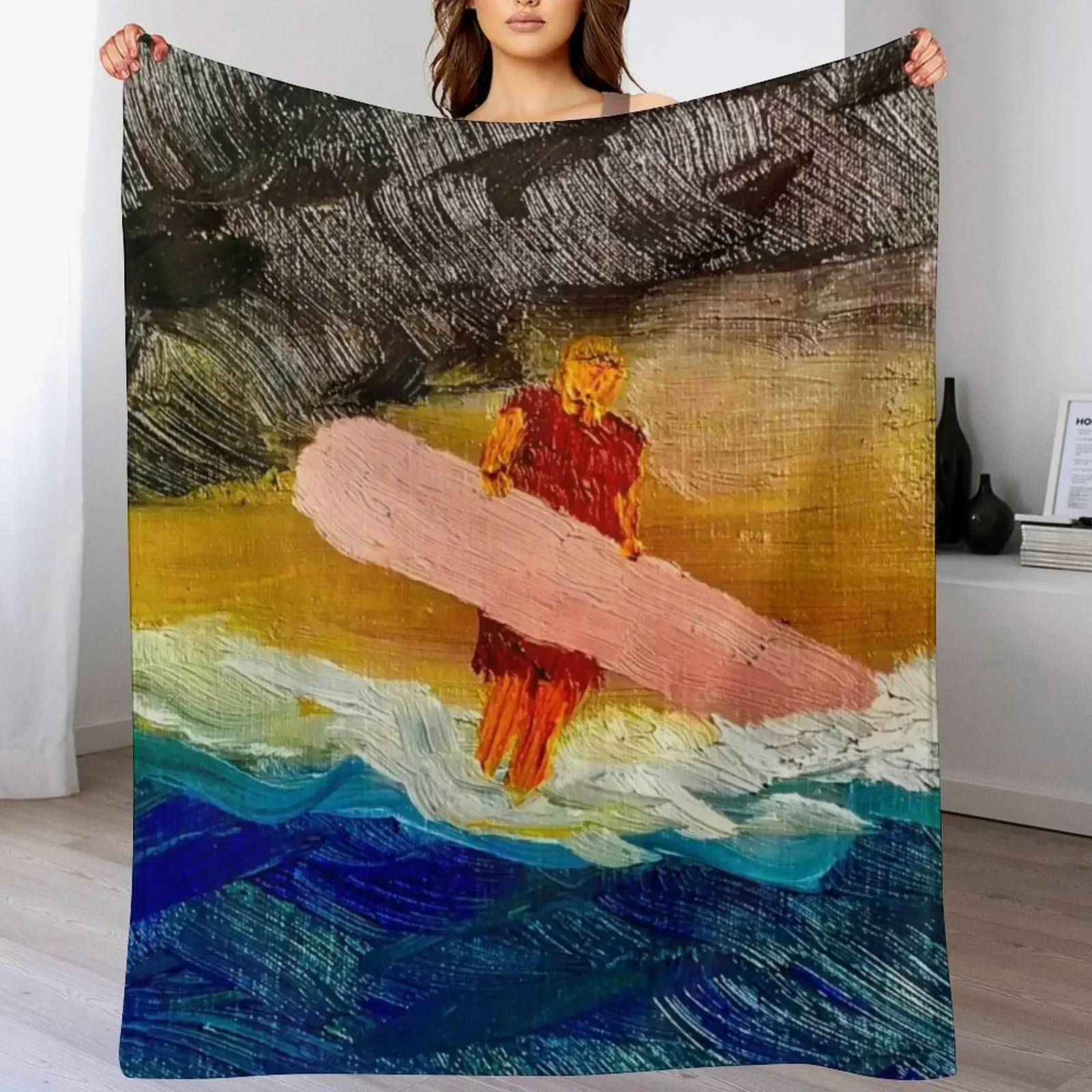 The Surfer! Throw Blanket cosp - огляд і ціна Anime Cosplay Idea