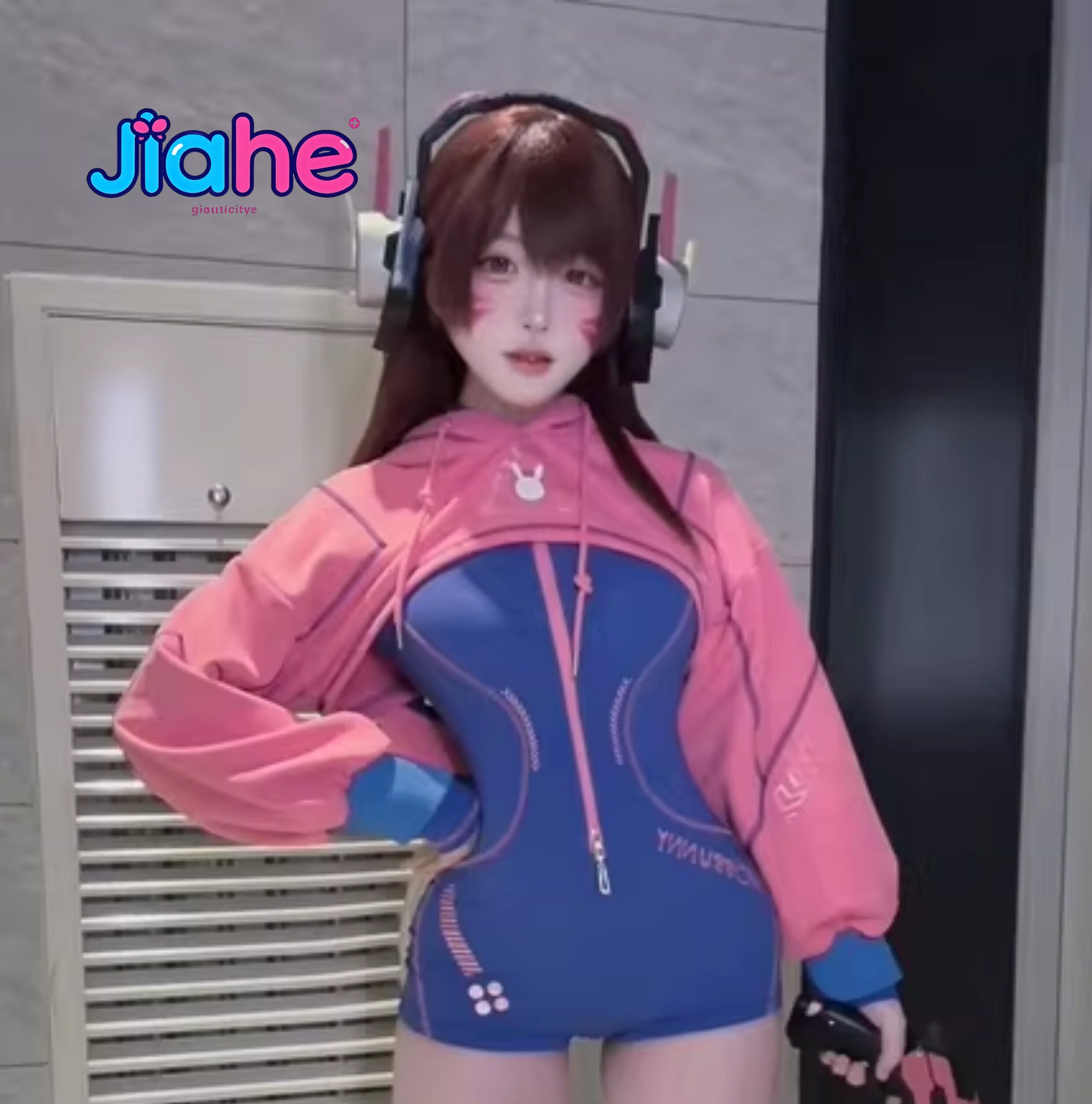 In stock D.Va Overwatch Cospla - огляд і ціна Anime Cosplay Jumpsuit
