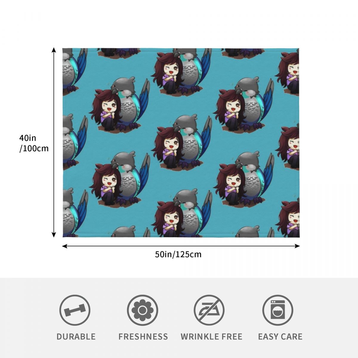 Love Bird Throw Blanket cospla - огляд і ціна Anime Cosplay Idea